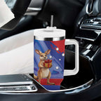 Happy Boxing Day Australia Tumbler With Handle Let The Good Time Roll!