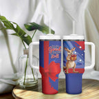 Happy Boxing Day Australia Tumbler With Handle Let The Good Time Roll!
