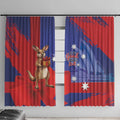 Happy Boxing Day Australia Window Curtain Let The Good Time Roll!