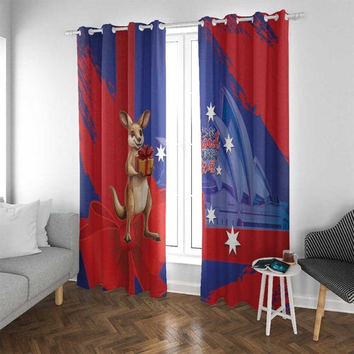 Happy Boxing Day Australia Window Curtain Let The Good Time Roll!