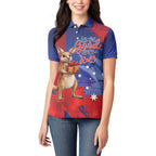 Happy Boxing Day Australia Women Polo Shirt Let The Good Time Roll!