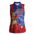 Happy Boxing Day Australia Women Sleeveless Polo Shirt Let The Good Time Roll!