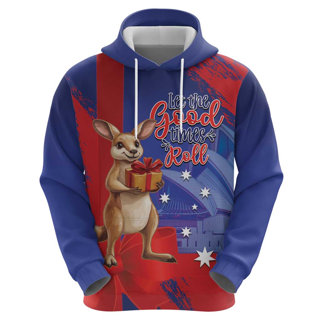 Happy Boxing Day Australia Zip Hoodie Let The Good Time Roll!