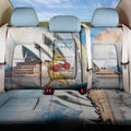 Personalised Australia Sailing Back Car Seat Cover Life Is Better On A Boat