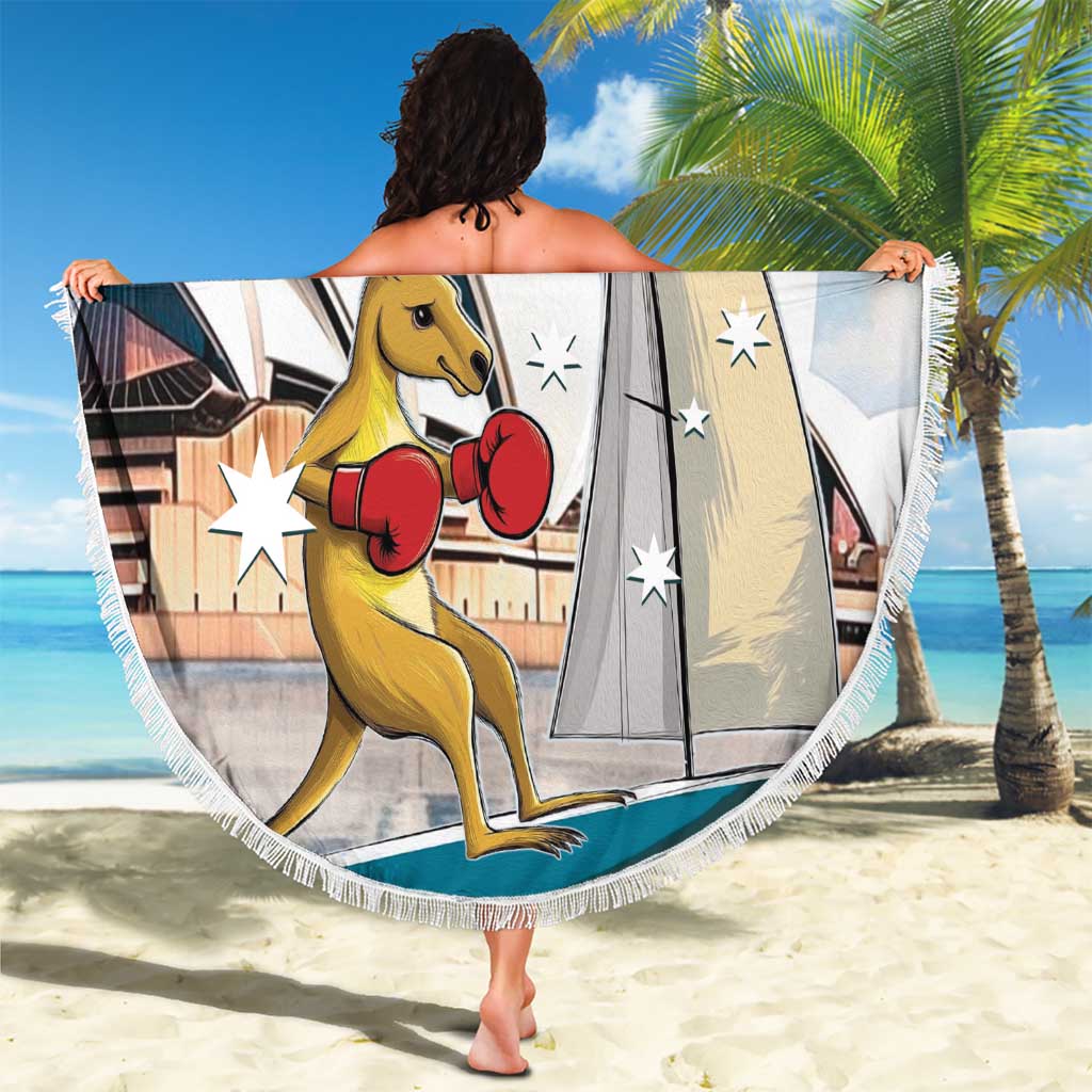 Personalised Australia Sailing Beach Blanket Life Is Better On A Boat