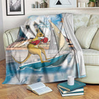 Personalised Australia Sailing Blanket Life Is Better On A Boat