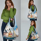 Personalised Australia Sailing Grocery Bag Life Is Better On A Boat