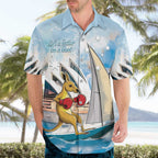 Personalised Australia Sailing Hawaiian Shirt Life Is Better On A Boat