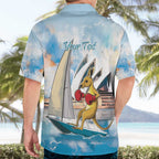 Personalised Australia Sailing Hawaiian Shirt Life Is Better On A Boat