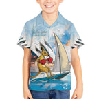 Personalised Australia Sailing Hawaiian Shirt Life Is Better On A Boat