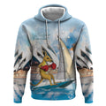 Personalised Australia Sailing Hoodie Life Is Better On A Boat