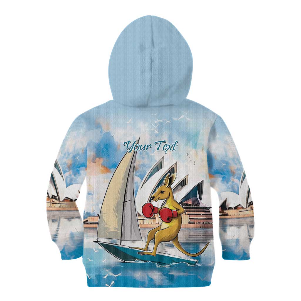 Personalised Australia Sailing Kid Hoodie Life Is Better On A Boat