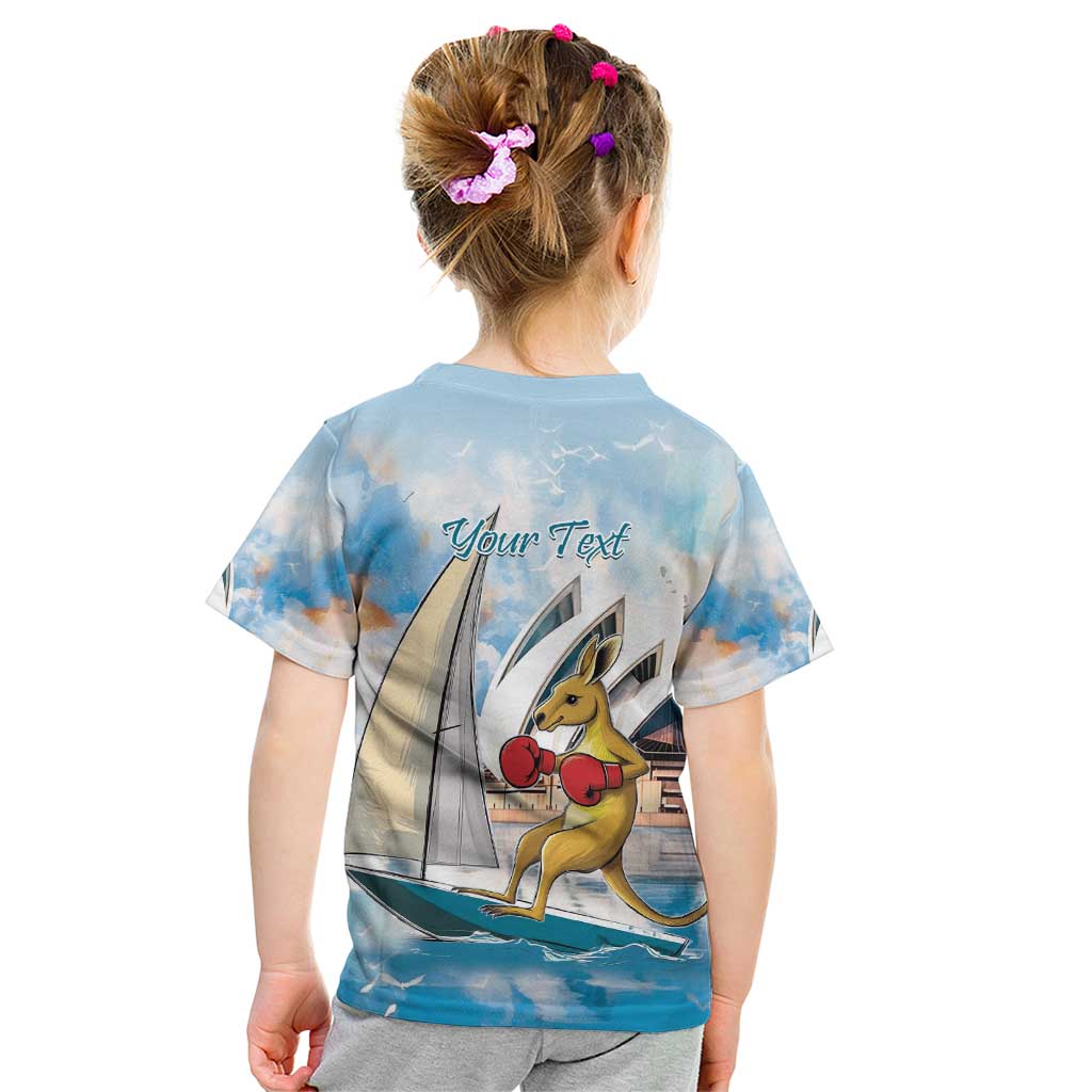 Personalised Australia Sailing Kid T Shirt Life Is Better On A Boat