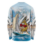 Personalised Australia Sailing Long Sleeve Shirt Life Is Better On A Boat
