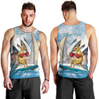 Personalised Australia Sailing Men Tank Top Life Is Better On A Boat