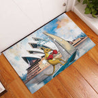 Personalised Australia Sailing Rubber Doormat Life Is Better On A Boat