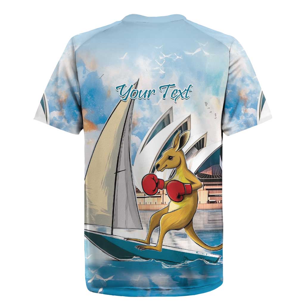 Personalised Australia Sailing Rugby Jersey Life Is Better On A Boat