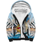 Personalised Australia Sailing Sherpa Hoodie Life Is Better On A Boat