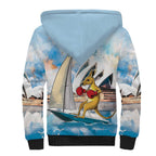 Personalised Australia Sailing Sherpa Hoodie Life Is Better On A Boat