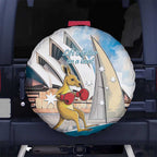 Personalised Australia Sailing Spare Tire Cover Life Is Better On A Boat