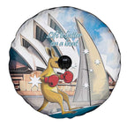Personalised Australia Sailing Spare Tire Cover Life Is Better On A Boat