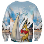 Personalised Australia Sailing Sweatshirt Life Is Better On A Boat