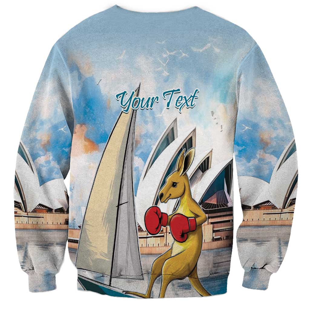 Personalised Australia Sailing Sweatshirt Life Is Better On A Boat
