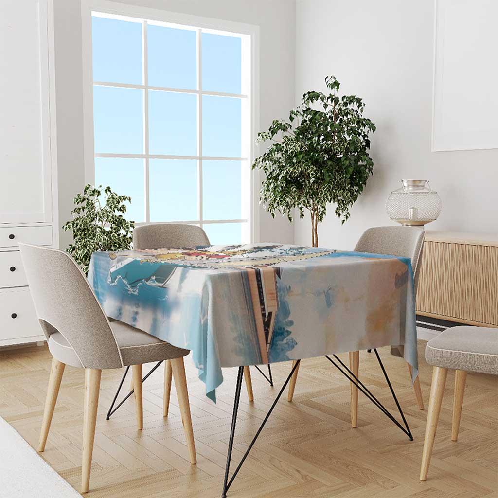 Personalised Australia Sailing Tablecloth Life Is Better On A Boat