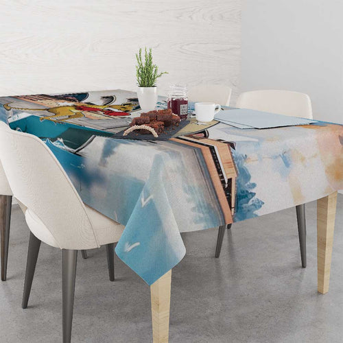 Personalised Australia Sailing Tablecloth Life Is Better On A Boat