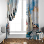 Personalised Australia Sailing Window Curtain Life Is Better On A Boat