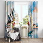 Personalised Australia Sailing Window Curtain Life Is Better On A Boat