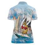 Personalised Australia Sailing Women Polo Shirt Life Is Better On A Boat