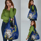 Australia Day Grocery Bag Proud To Be An Aussie Koala Golden Wattle