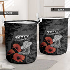 Australia 1915 Gallipoli ANZAC Laundry Basket 111th Anniversary Army Boots And Slouch Hat