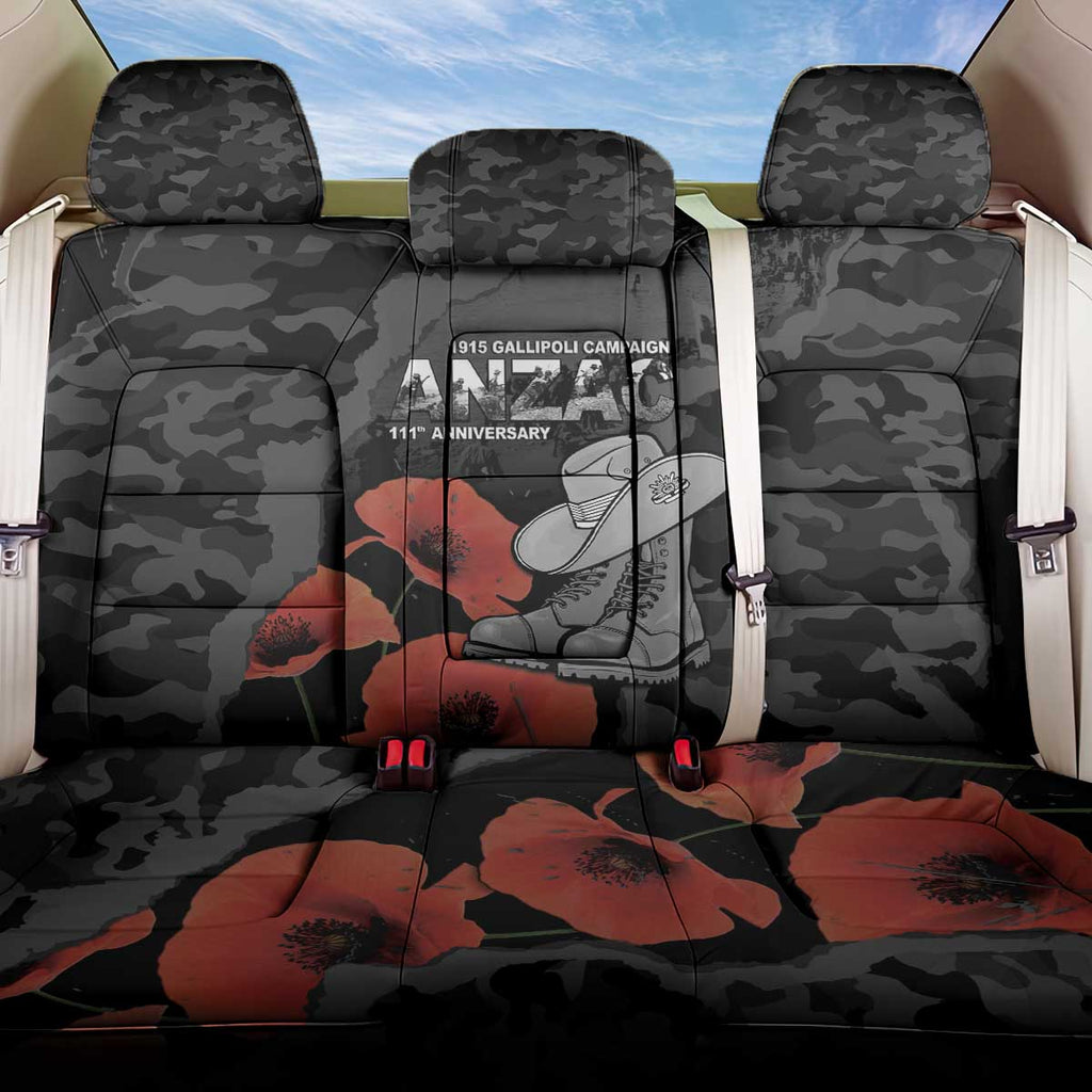 Australia 1915 Gallipoli ANZAC Back Car Seat Cover 111th Anniversary Army Boots And Slouch Hat