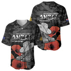 Australia 1915 Gallipoli ANZAC Baseball Jersey 111th Anniversary Army Boots And Slouch Hat