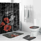 Australia 1915 Gallipoli ANZAC Bathroom Set 111th Anniversary Army Boots And Slouch Hat