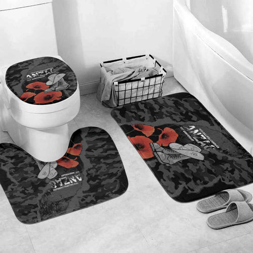 Australia 1915 Gallipoli ANZAC Bathroom Set 111th Anniversary Army Boots And Slouch Hat