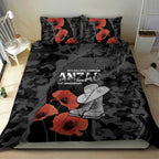 Australia 1915 Gallipoli ANZAC Bedding Set 111th Anniversary Army Boots And Slouch Hat