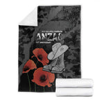 Australia 1915 Gallipoli ANZAC Blanket 111th Anniversary Army Boots And Slouch Hat