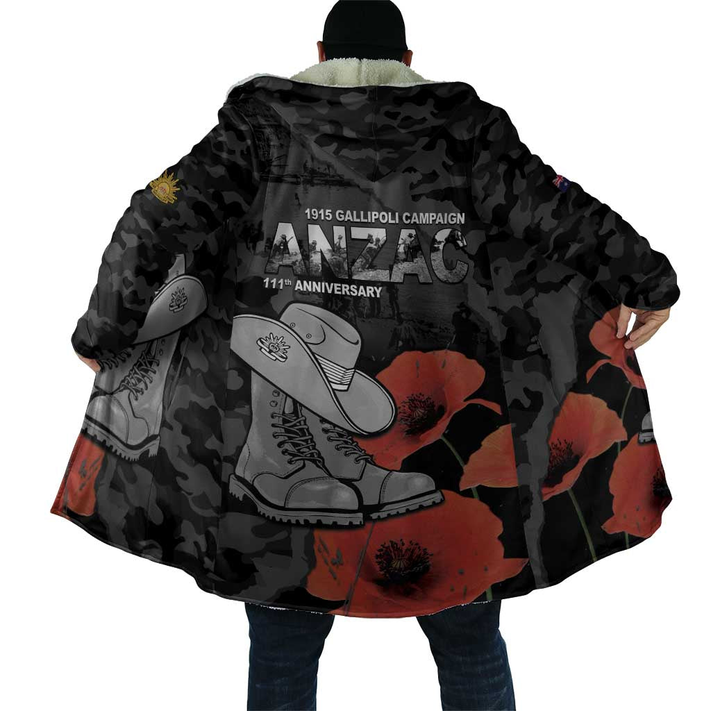Australia 1915 Gallipoli ANZAC Cloak 111th Anniversary Army Boots And Slouch Hat