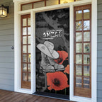 Australia 1915 Gallipoli ANZAC Door Cover 111th Anniversary Army Boots And Slouch Hat