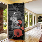 Australia 1915 Gallipoli ANZAC Door Cover 111th Anniversary Army Boots And Slouch Hat