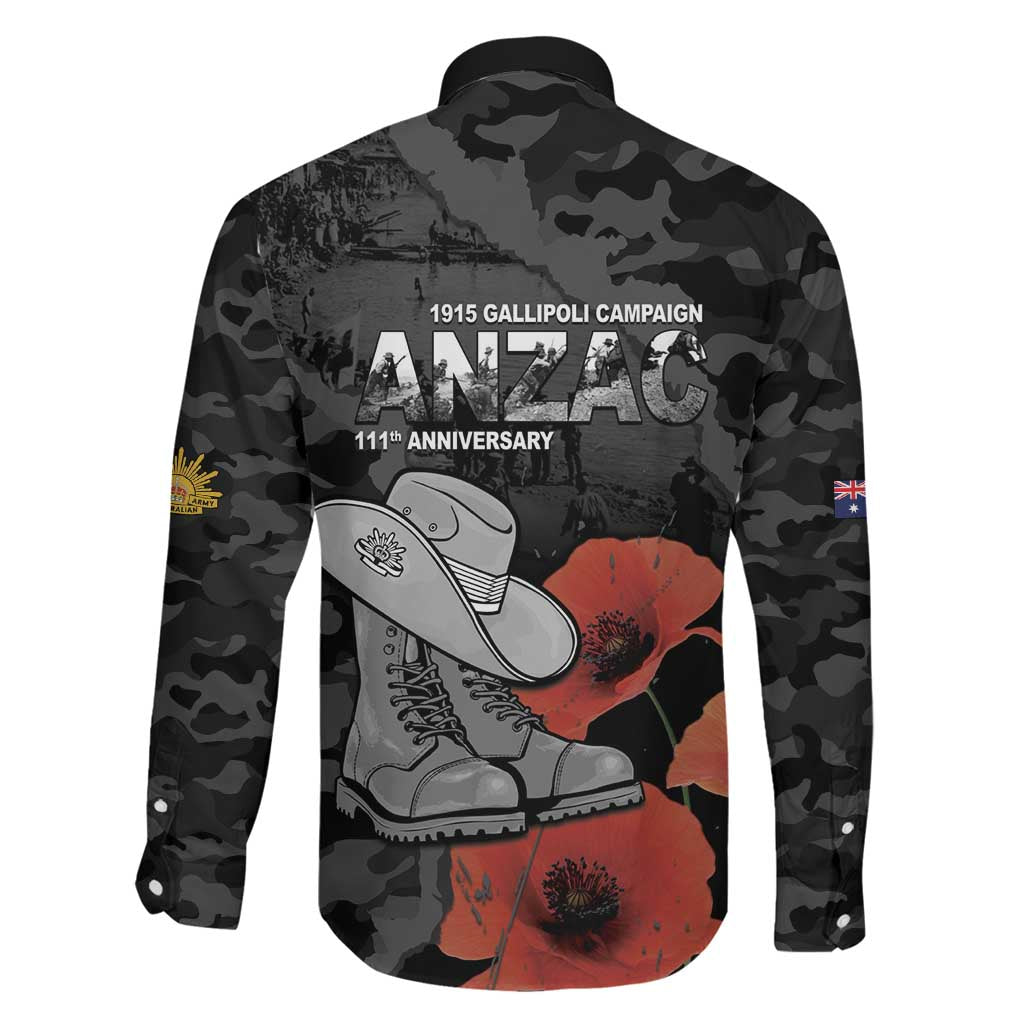 Australia 1915 Gallipoli ANZAC Family Matching Tank Maxi Dress and Hawaiian Shirt 111th Anniversary Army Boots And Slouch Hat