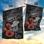 Australia 1915 Gallipoli ANZAC Garden Flag 111th Anniversary Army Boots And Slouch Hat