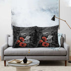 Australia 1915 Gallipoli ANZAC Pillow Cover 111th Anniversary Army Boots And Slouch Hat