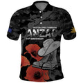 Australia 1915 Gallipoli ANZAC Polo Shirt 111th Anniversary Army Boots And Slouch Hat