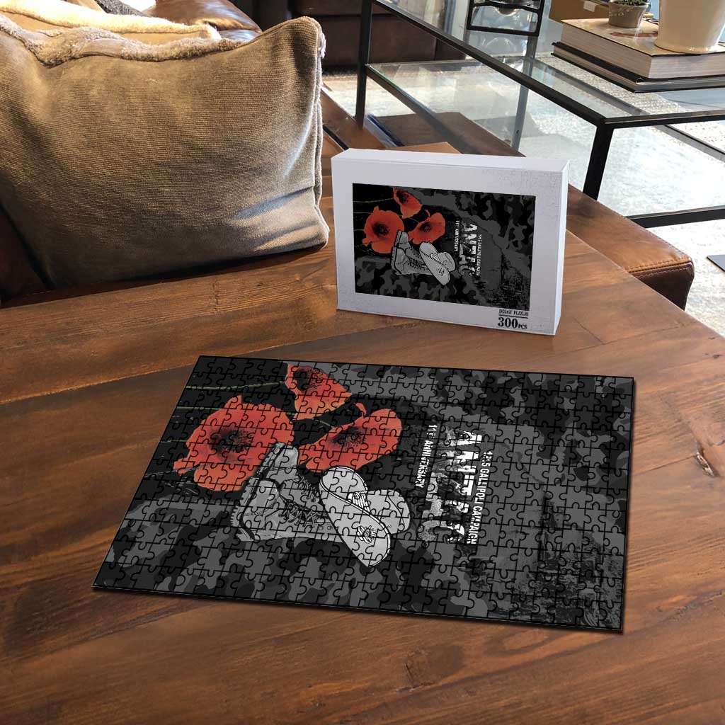 Australia 1915 Gallipoli ANZAC Puzzle 111th Anniversary Army Boots And Slouch Hat