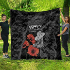 Australia 1915 Gallipoli ANZAC Quilt 111th Anniversary Army Boots And Slouch Hat