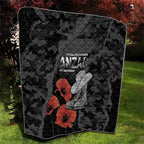 Australia 1915 Gallipoli ANZAC Quilt 111th Anniversary Army Boots And Slouch Hat